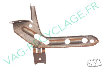 Patte support tableau de bord milieu gauche 191857219 pour Golf 2 et Jetta 2 - Image 1