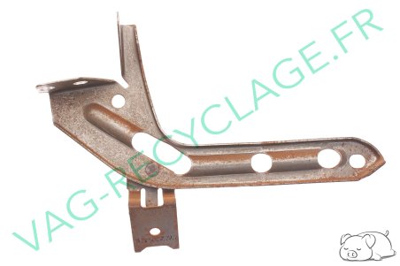 Patte support tableau de bord milieu gauche 191857219 pour Golf 2 et Jetta 2 - Image 2