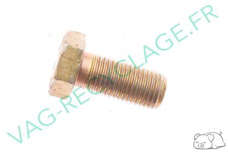 Vis boulon ceinture sécurité 7/16"x25mm 111857799 Volkswagen Seat Skoda Audi - Image 1