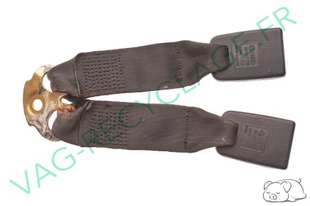 Double bouche de ceinture de sécurité arrière 191857739 pour Volkswagen Golf 2 - Image 2