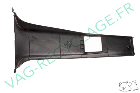 Cache montant porte milieu bas coté gauche 193867297A pour Golf 2 et Jetta 2 - Image 2