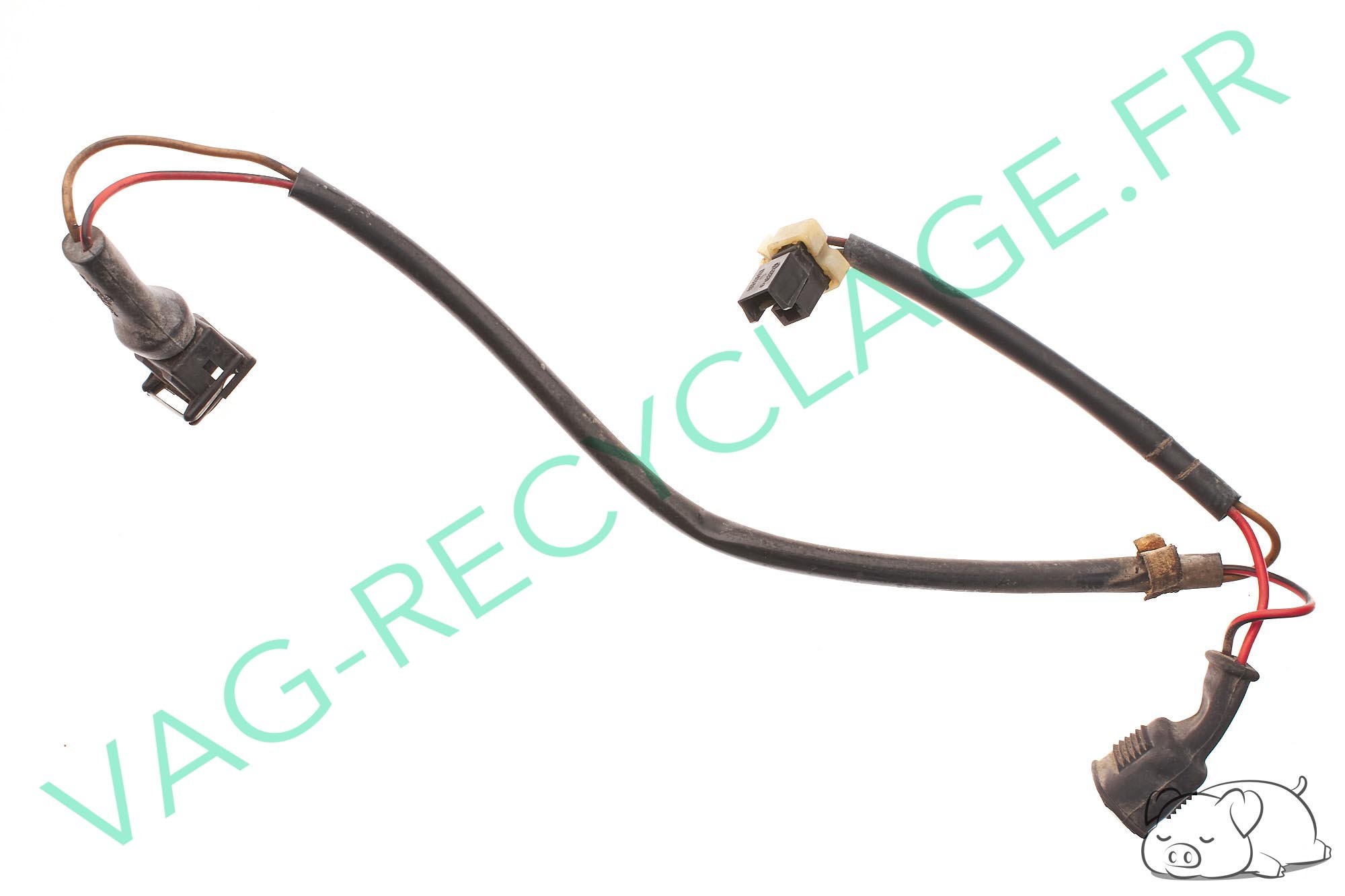 Faisceau ventilateur moteur 1 vitesse 191972525A 191906232A Golf 2 Jetta 2  - Image 1