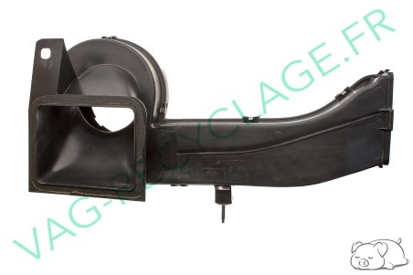 Raccord boitier ventilation chauffage pour Golf 2 Jetta 2 Corrado - Image 1