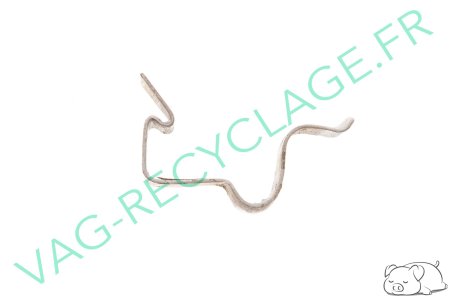 Agrafe câble de commande de ventilation 823819679 Audi 50 80 100 200 A3 A4 RS4 - Image 2