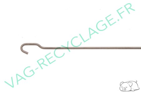 Tringle poignée de porte intérieure arrière 193839081 pour Golf 2 et Jetta 2 - Image 1