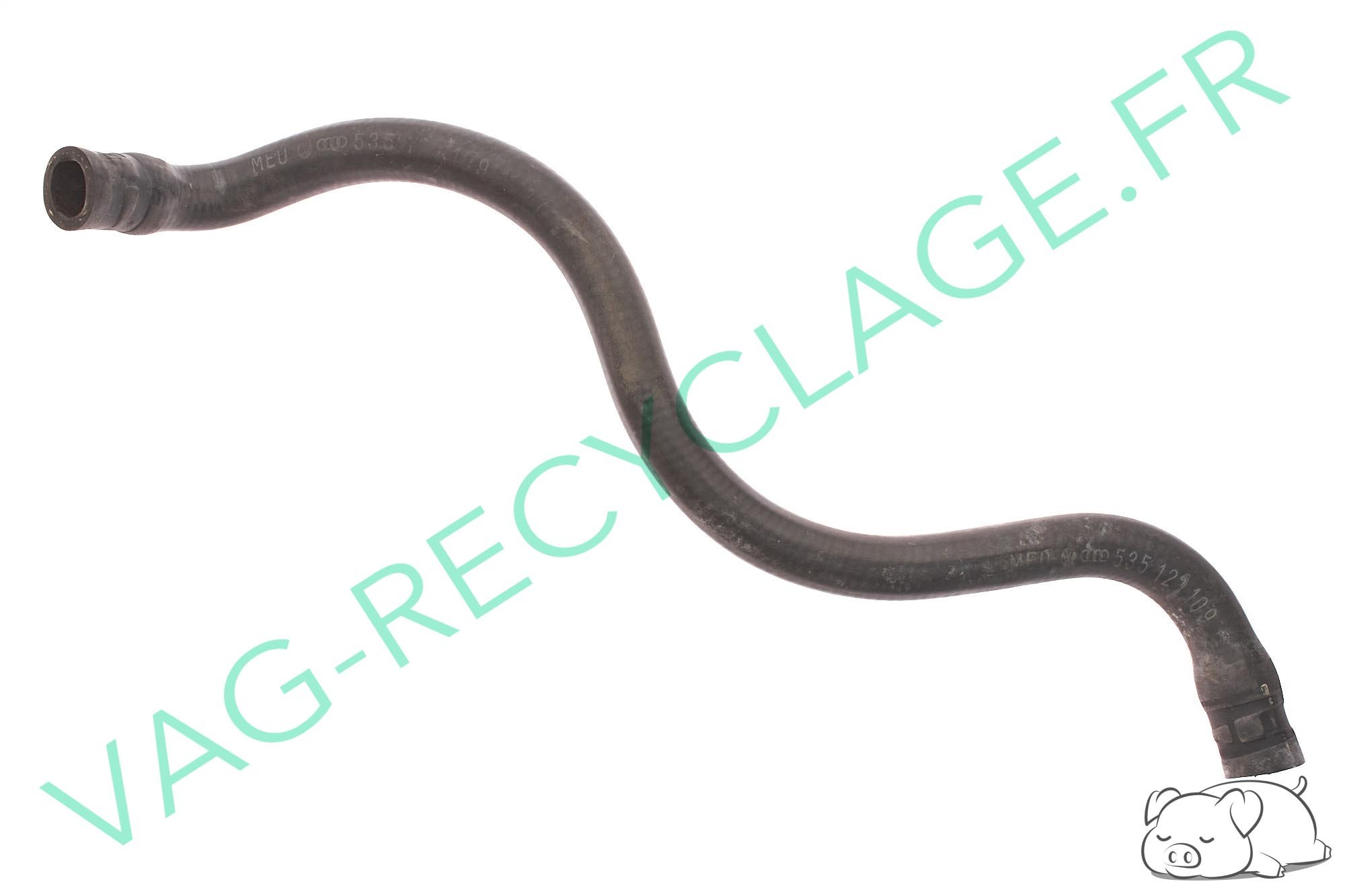 Durite de liquide de refroidissement 535121109 pour Golf 2 Jetta 2 Corrado - Image 1