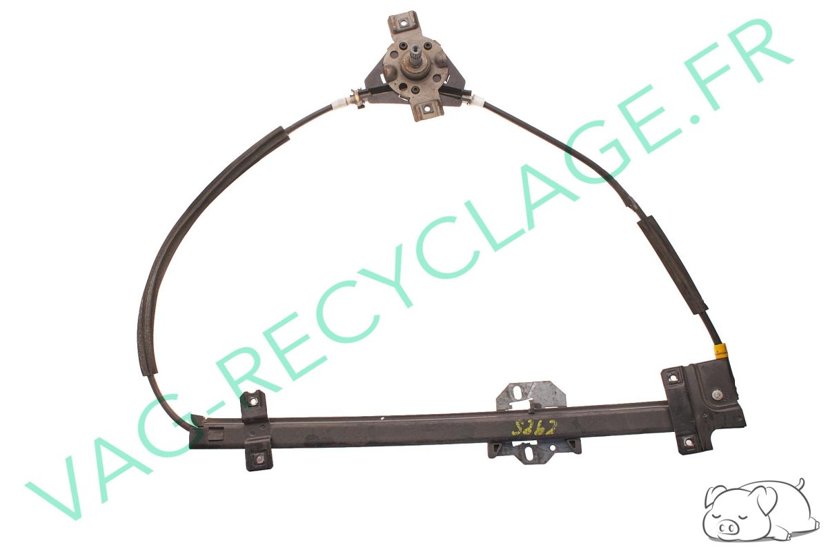 Remonte-vitre manuel avant passager 191837402B pour Golf 2 et Jetta 2 - Image 1