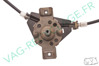 Remonte-vitre manuel avant passager 191837402B pour Golf 2 et Jetta 2 - Image 3