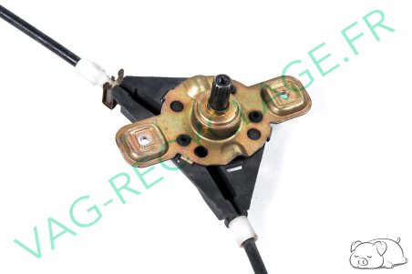 Remonte-vitre manuel arrière droit 193839402 pour Golf 2 Jetta 2 Passat 2 B2 - Image 2