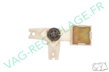 Levier de renvoi tige loquet de porte Droite 193839826 Golf 2 Polo 3 Passat - Image 2
