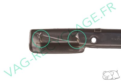 Cache glissière de siège avant gauche 191881087A Golf 1 Golf 2 Scirocco Polo - Image 10