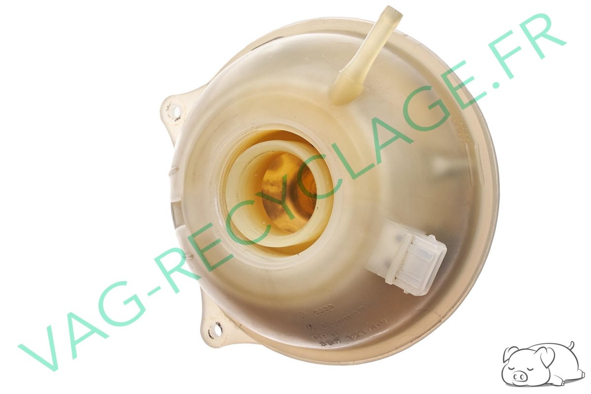 Vase d'expansion liquide de refroidissement 357121407A pour Jetta 2 et Golf 2 - Image 1