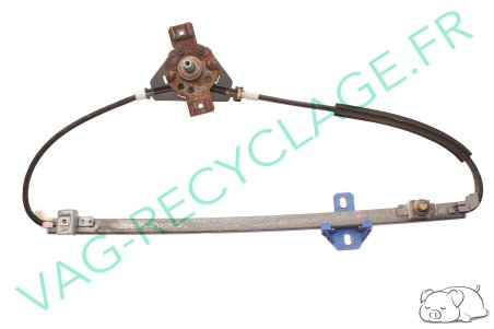 Remonte-vitre manuel arrière gauche 193839401 pour Golf 2 Jetta 2 Passat 2 B2 - Image 1