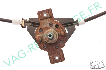 Remonte-vitre manuel arrière gauche 193839401 pour Golf 2 Jetta 2 Passat 2 B2 - Image 3