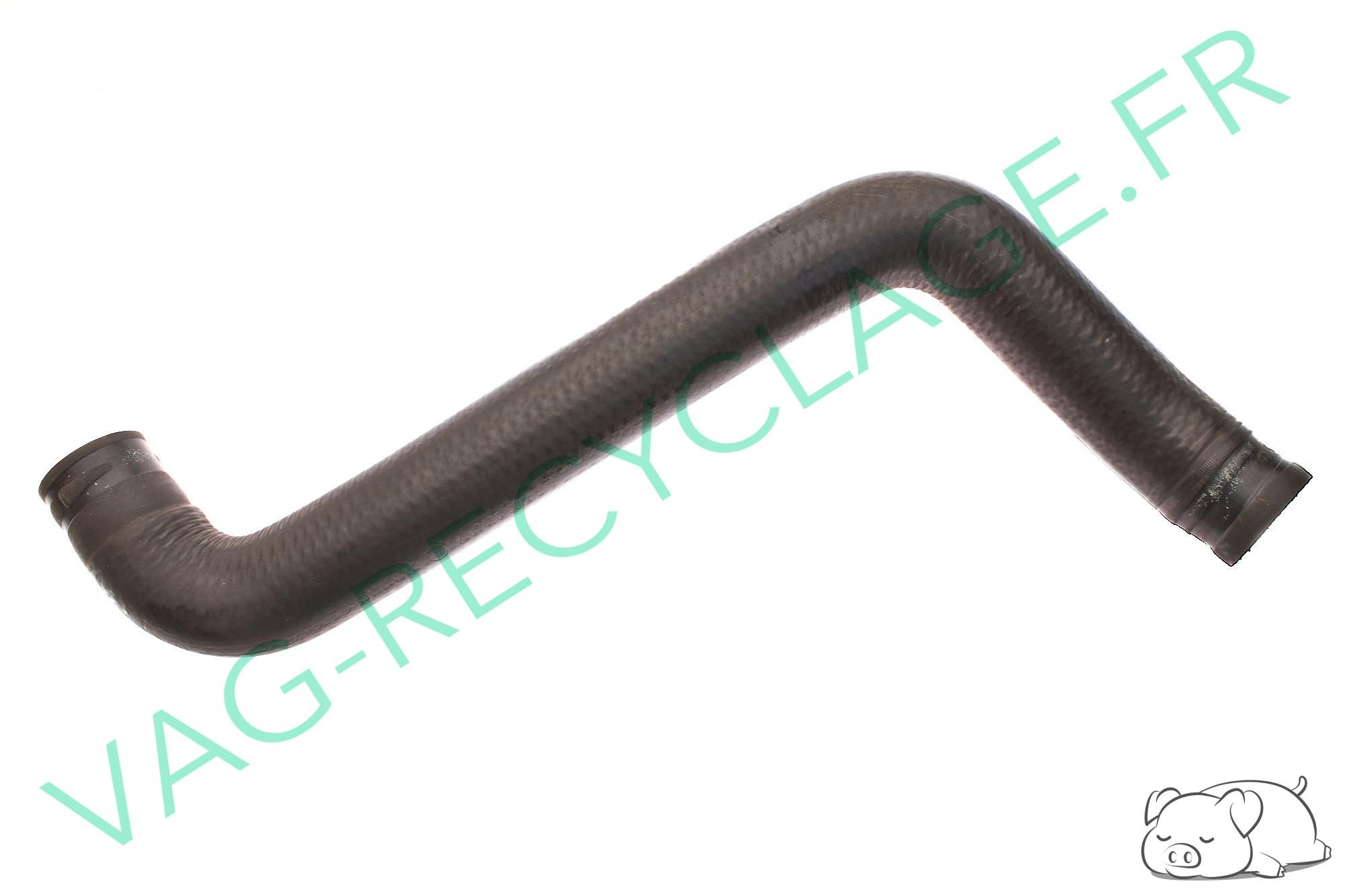 Durite refroidissement supérieure radiateur 191121101Q pour Golf 2 et Jetta 2 - Image 1