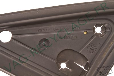 Platine rétroviseur extérieur droit 191853220 pour Golf 2 et Jetta 2 - Image 3