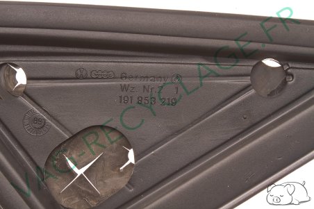 Platine rétroviseur extérieur gauche 191853219 pour Golf 2 et Jetta 2 - Image 3