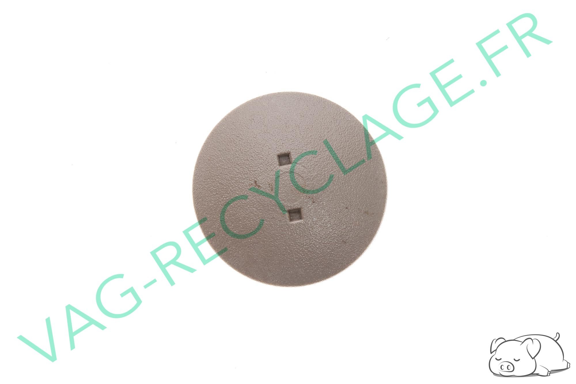 Clips fixation moquette Corrado Golf 2 Polo Passat 3 4 Transporter T3 (Gris) - Image 1