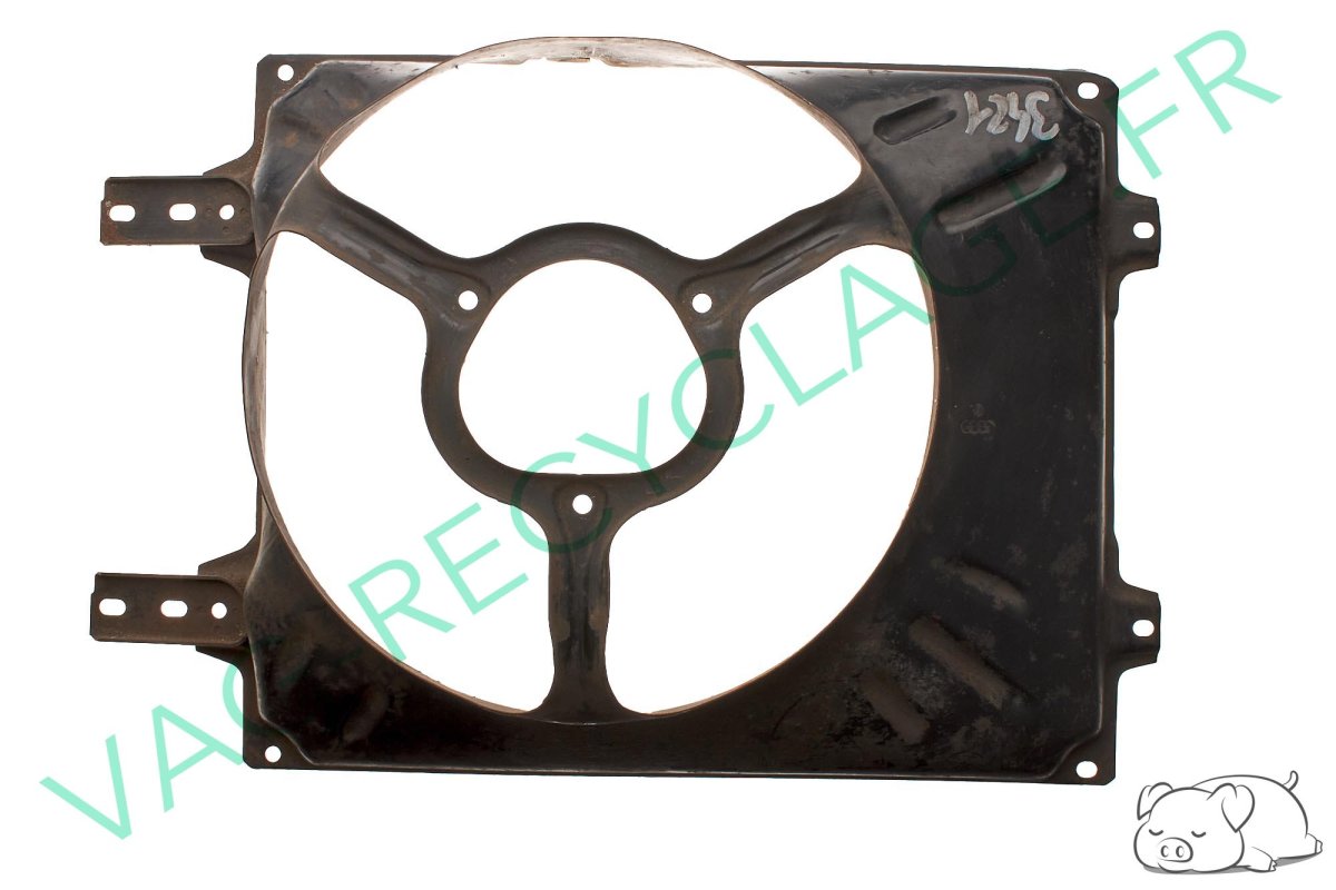 Carter de radiateur moteur 171121207H Golf 1 Golf 1 Cab Jetta 1 Scirocco 2 - Image 1