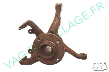 Fusée moyeu de roue avant gauche 191407255B pour Golf 2 et Jetta 2 - Image 1