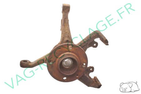 Fusée moyeu de roue avant droite 191407256B pour Golf 2 et Jetta 2 - Image 1