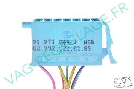 Faisceau branchement compteur Kilométrique 191971064J pour Golf 2 Jetta 2 - Image 5