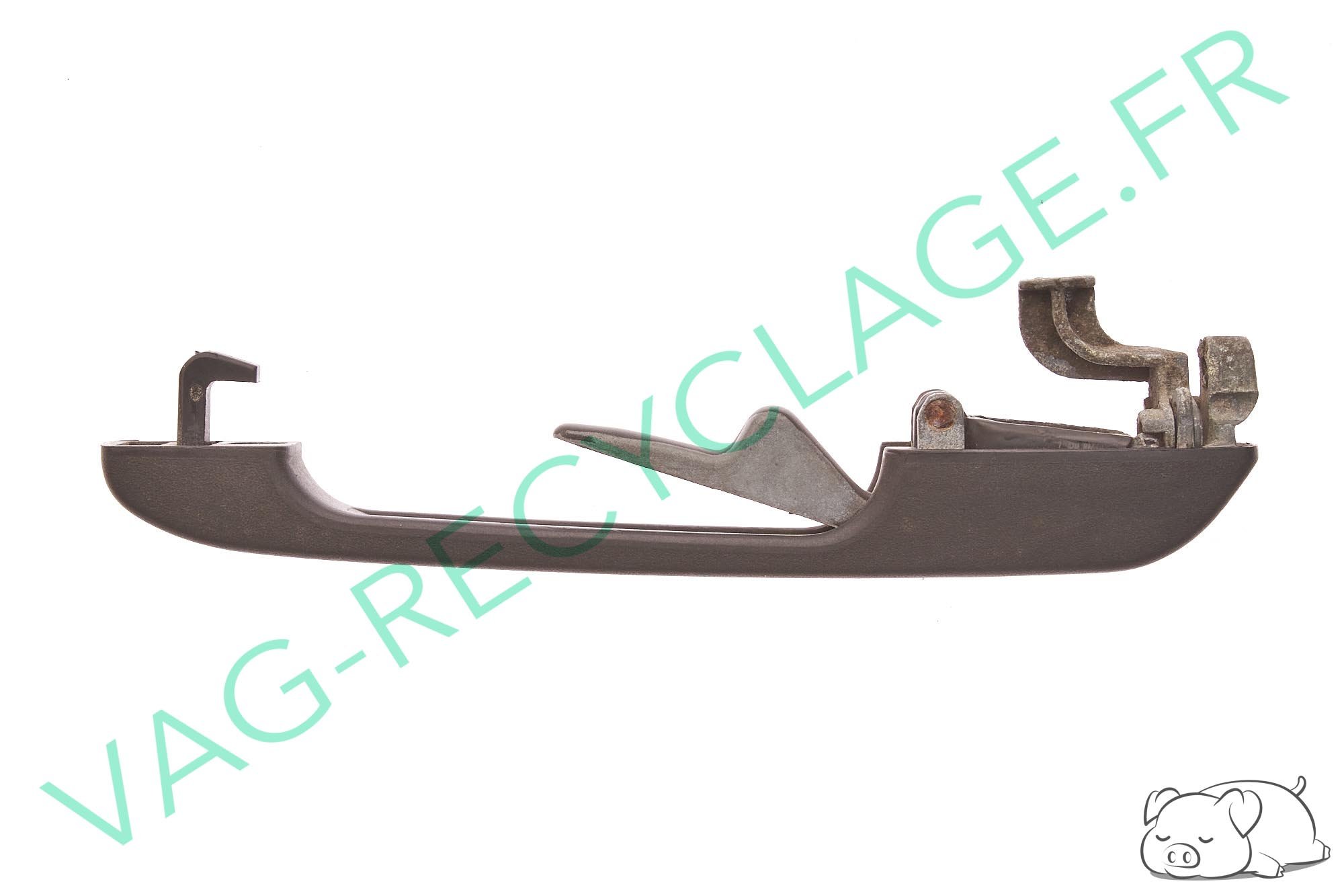 Poignée porte arrière gauche 193839205 Golf 1 Golf 2 Passat 1 Passat 2 Jetta - Image 1