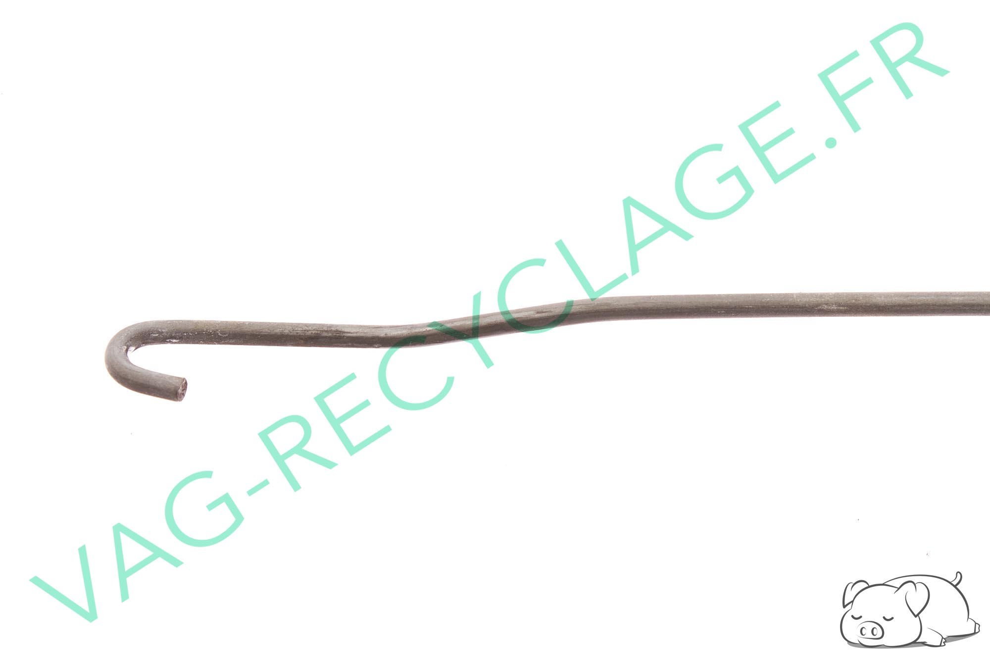 Tringle poignée de porte intérieure avant 193837193A pour Golf 2 et Jetta 2 - Image 1