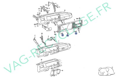 Vis tableau de bord N90241302 M3