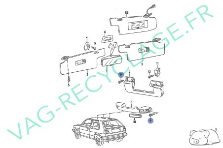 Vis poignée de maintient N01397520 M3