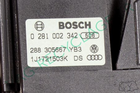Pédale accélérateur électrique 1J1721503K Bosch 0281002342 pour Audi A3 8L - Image 3