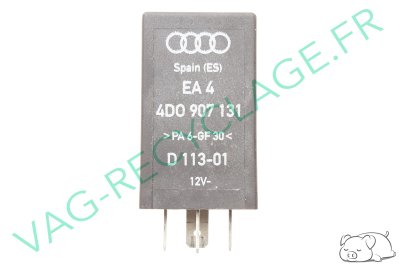 Relai éclairage seuil de porte 382 4D0907131 Audi A3 8L Audi A4 B5 Audi A8 D2 - Image 1