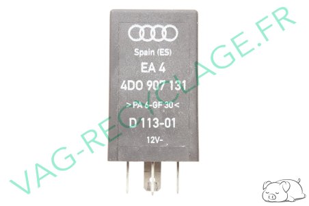 Relai éclairage seuil de porte 382 4D0907131 Audi A3 8L Audi A4 B5 Audi A8 D2 - Image 1