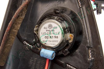 Tweeter Philips 1J0035411E + grille droit 1J0837994B pour Golf 4 et Bora - Image 3