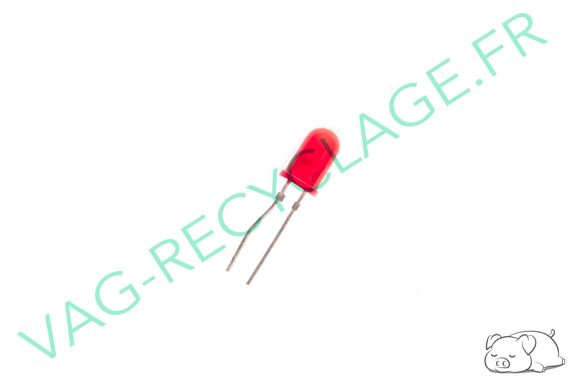 Diode led rouge 171919061B compteur Transporter Corrado Polo Scirocco Golf - Image 1
