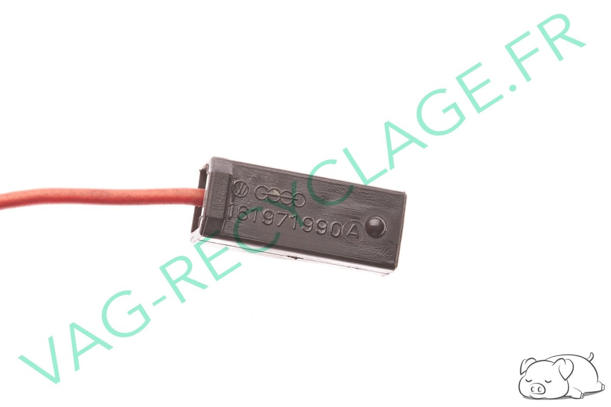 Boitier fiche plate 161971990A pour Seat Audi Volkswagen - Image 1