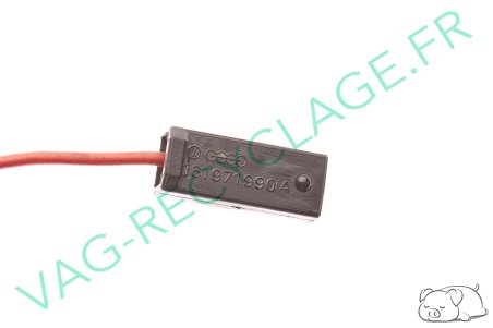 Boitier fiche plate 161971990A pour Seat Audi Volkswagen - Image 1