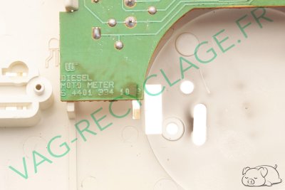 Circuit imprimé et support horloge compteur 193919064C pour Golf 2 et Jetta 2  - Image 4