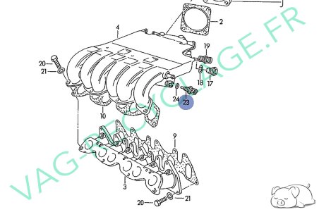 Sonde température admission Bosch 046905379 0280130039 Golf 3 Corrado Polo 3 - Image 3