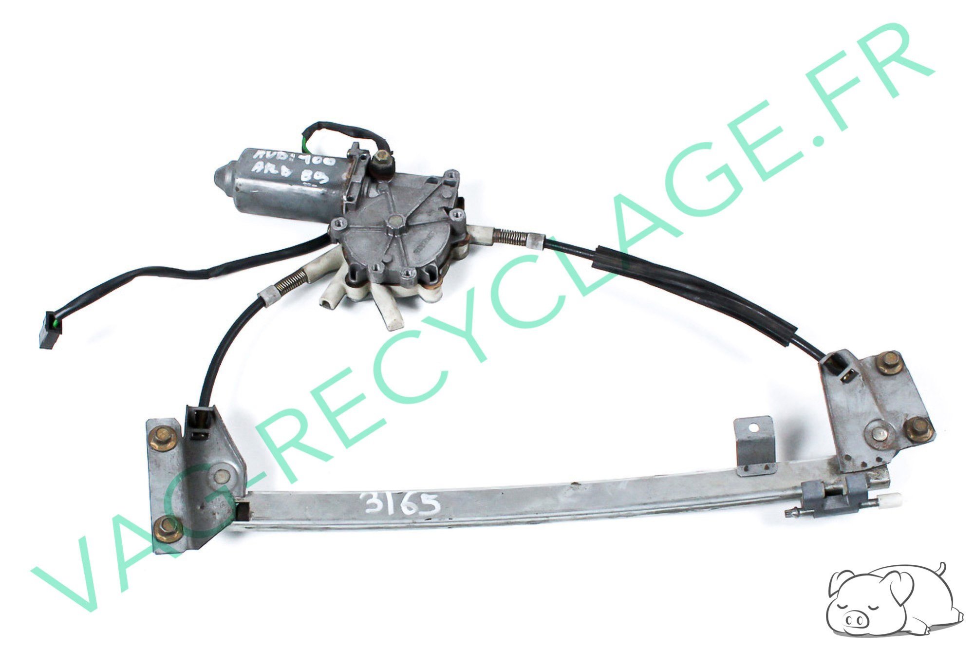 Remonte-vitre électrique arrière droit pour Audi 100 C3 et Audi 200 C3 - Image 1