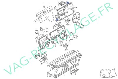 Jauge de température moteur Motometer 193919511 Volkswagen Jetta 2 et Golf 2 - Image 4