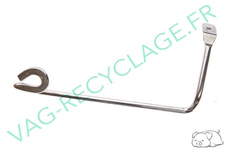 Barre fixation ceinture de sécurité avant gauche 8L3857825 pour Audi A3 8L - Image 2