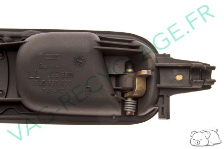 Poignée de porte intérieure avant droite 8L0837020 pour Audi A3 8L - Image 3