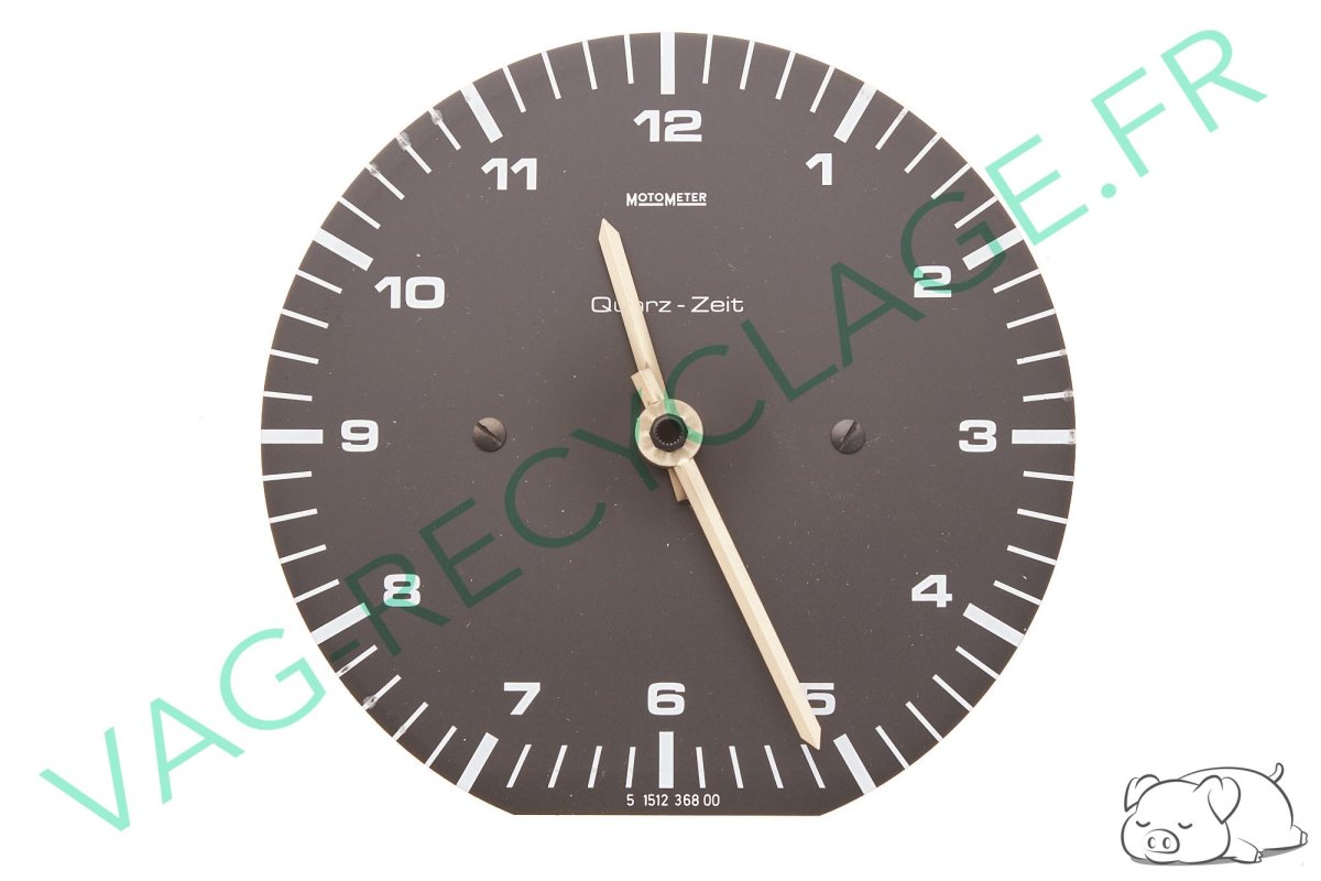 Montre analogique Motometer 193919201 5151236800 pour Golf 2 et Jetta 2 - Image 1