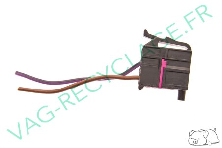Fiche faisceau 8 pôles 357906971 Corrado Golf 2 Golf 3 Polo 3 Sharan Passat - Image 1