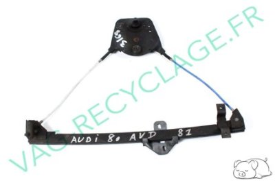 Remonte-vitre manuel avant droit pour Audi 80 B2 - Image 1