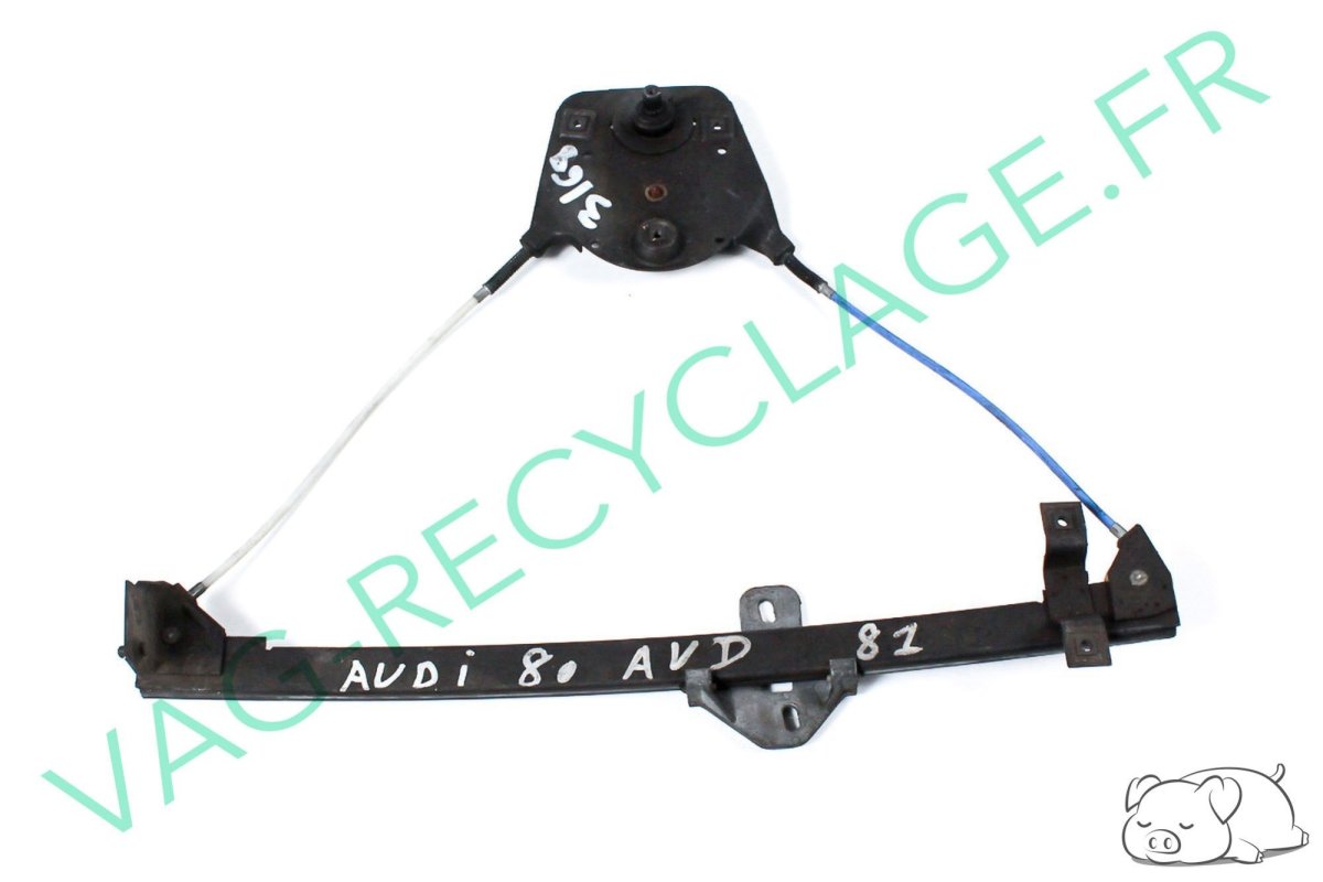 Remonte-vitre manuel avant droit pour Audi 80 B2 - Image 1