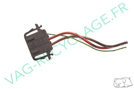 Fiche faisceau 3 pôles 1J0972753 pour Audi Seat Skoda Volkswagen - Image 1