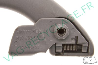 Poignée maintient escamotable arrière droite 8D0857608 Audi A4 B5 Passat B5 - Image 3
