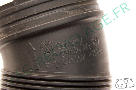 Tuyau admission air 1J0129684AG pour Golf 4 Bora et Audi A3 8L moteur ARL ASZ - Image 2